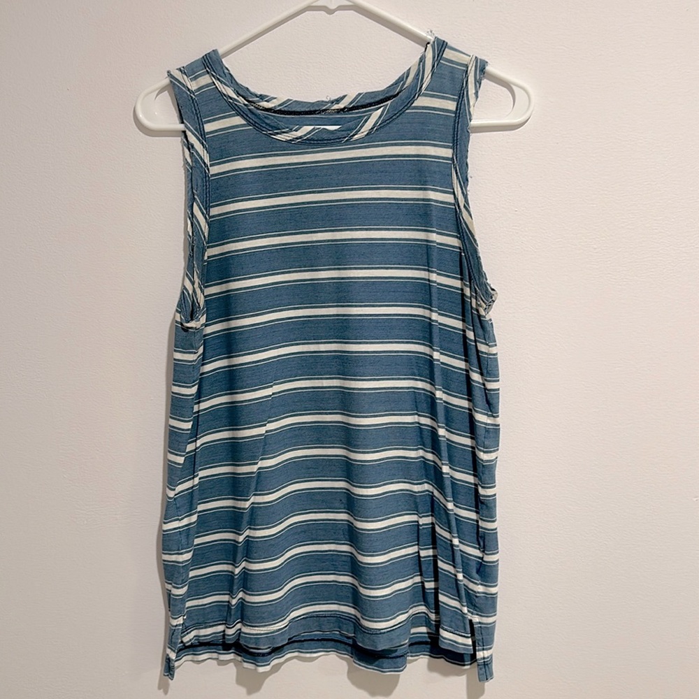 Current/Elliott blue, size 2 (large) cotton tank